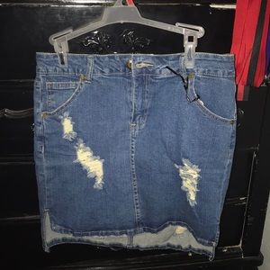 Jean Skirt
